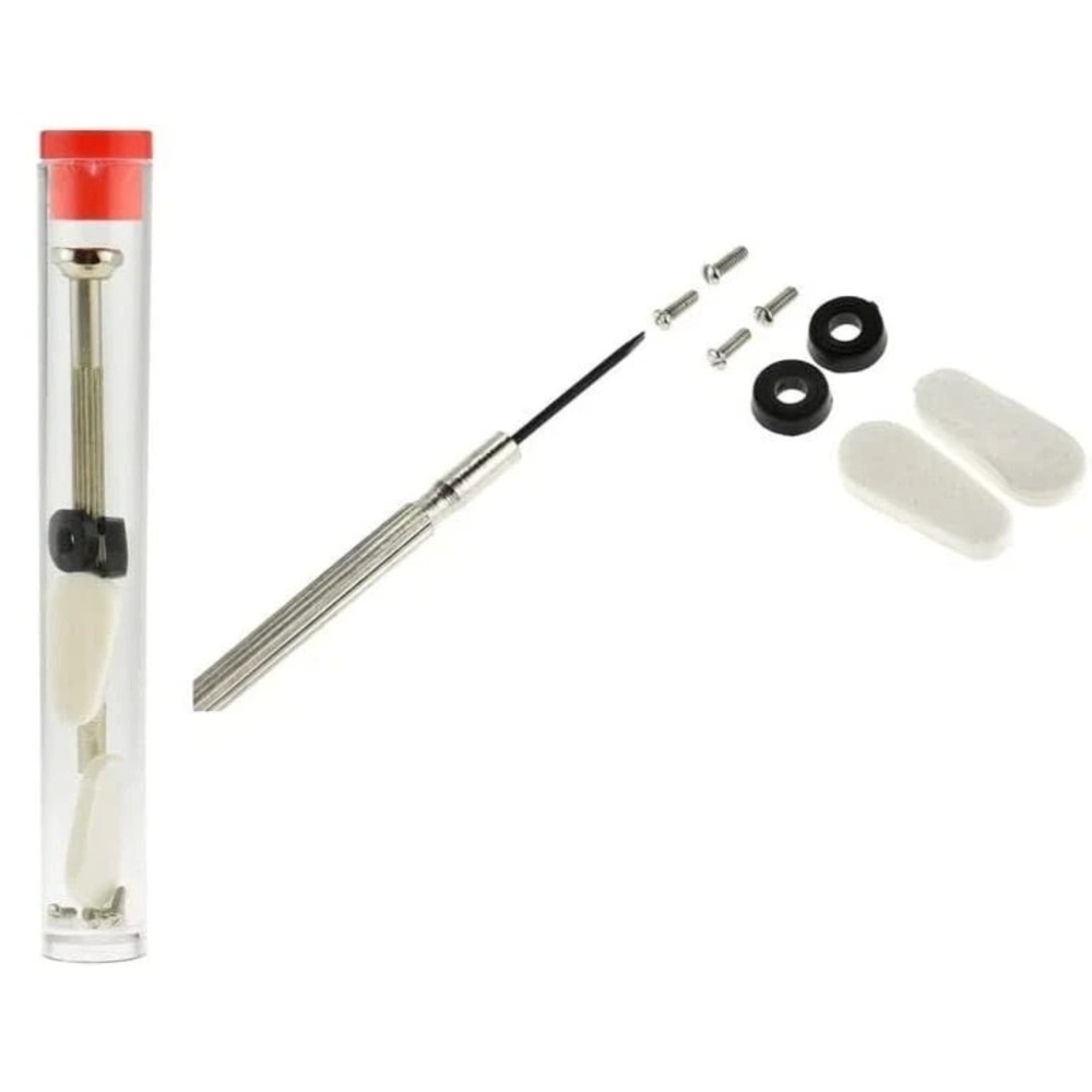 3-PACK 11pc Eyeglass Repair Kit‎ Emergency Screwdriver Screws Compact Tube